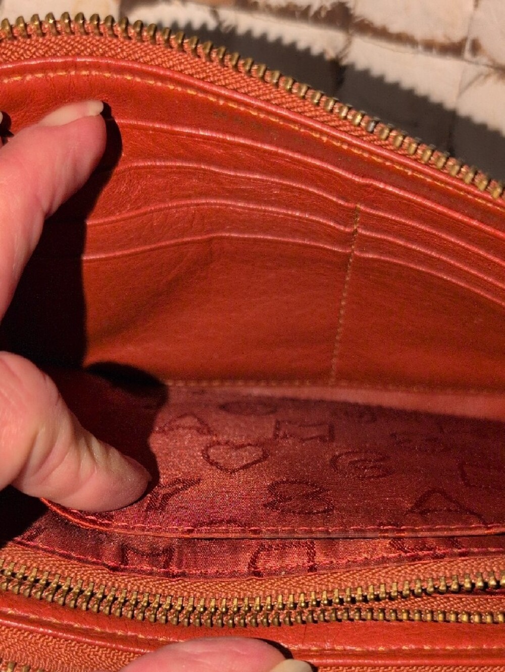 Marc By Marc Jacobs "Petal To The Metal Bird " Wallet In Brown - Retired - Picture 11 of 14